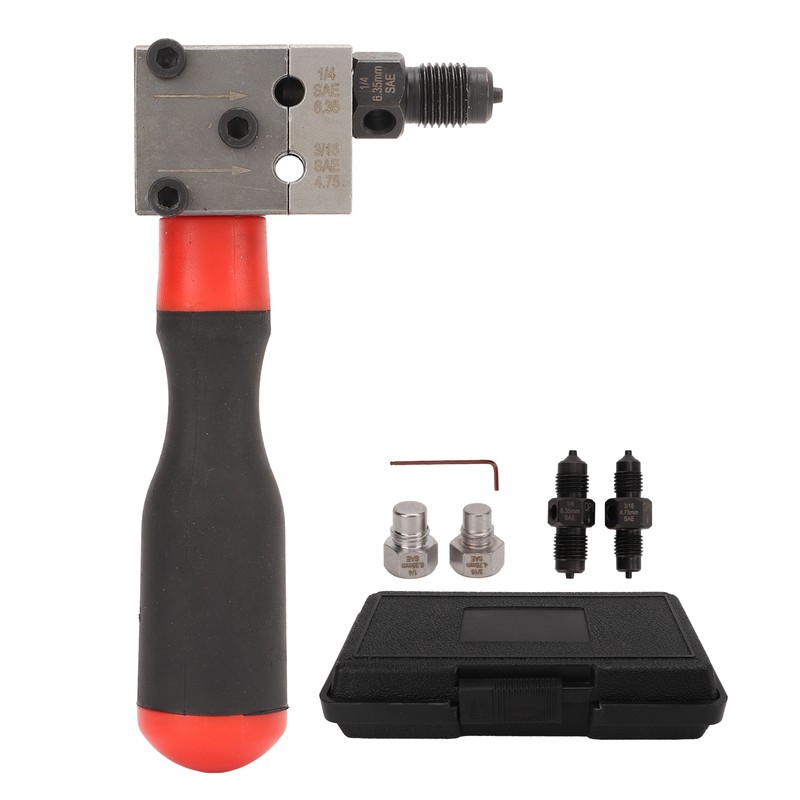 3/16in 1/4in Copper Tube Brake Line Single Double Flare Tool