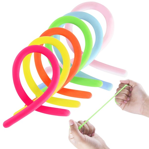 Super Z Outlet Stretchy Jelly String Noodles Thin Rubber Fidget