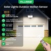 ALUSSO® Solar Lights Outdoor with Motion Sensor, 3000K-6500K Changeable Dimmable