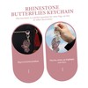 FOMIYES Butterfly Keychain Key Ring for Women Stylish Bag Hanging