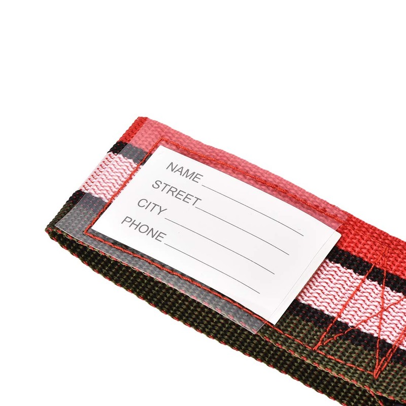 sourcing map Luggage Straps Suitcase Belts with Buckle Label, 2Mx5cm