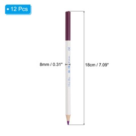 PATIKIL Purple Colored Pencils Set,12 Pcs Oil Color Pencils Wooden Coloring Drawing Pencil for Artists Art Painting Sketching