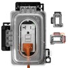 ELEGRP Weatherproof Outdoor Outlet In-Use Cover, Horizontal/Vertical Mount, Heavy-Duty Clear