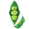 COMOIL Peas in a Pod Plush Microwave Heating Pad -