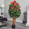 Nearly Natural 5ft. Hibiscus Artificial Tree