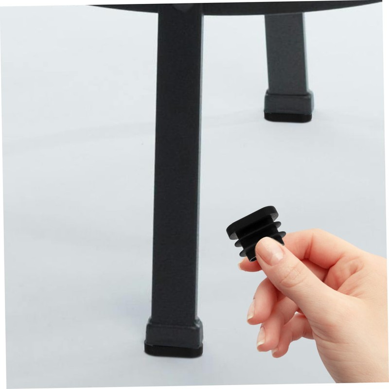 DOITOOL 40Pcs Oval Furniture Leg Caps Durable Non Slip Protectors