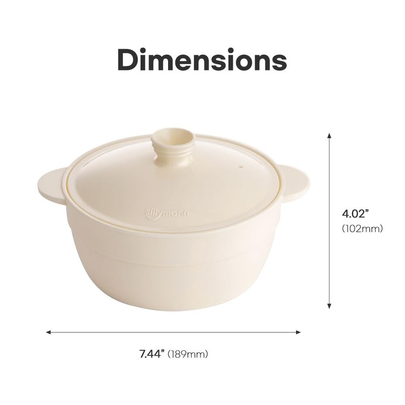 Silicone Egg Steamer – Quick Microwave Cooking, Non-Stick, Made in