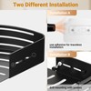 Euqvunn Shower Shelf No Drilling Required, Pack of 2 Waterproof
