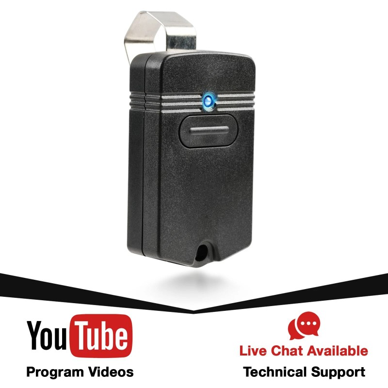 For Mighty Mule Gate Door Opener Garage 1-Button Remote for