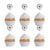 24 piezas de decoración para cupcakes, bolas de discoteca, bolas