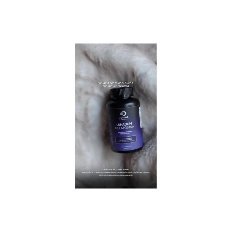 Domos - Melatonina Citrato De Magnesio Lavanda -120 Cáps