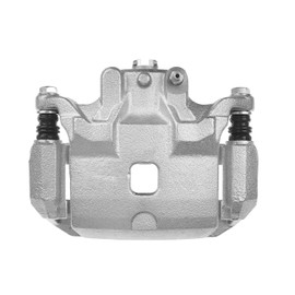 Detroit Axle - Front 2pc Brake Calipers for 09-14 Nissan Cube, 12-16 Tiida, 07-12 Versa, 2 Disc Brake Calipers w/Bracket 2007 2008 2009 2010 2011 2012 2013 2014 2015 2016 Replacement