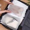 antolo Shoe Bag with Drawstring PE Shoe Bag, Waterproof Drawstring