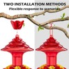 Birdream Hummingbird Feeder for Outdoors Hanging 40oz 10 Feeding Ports,