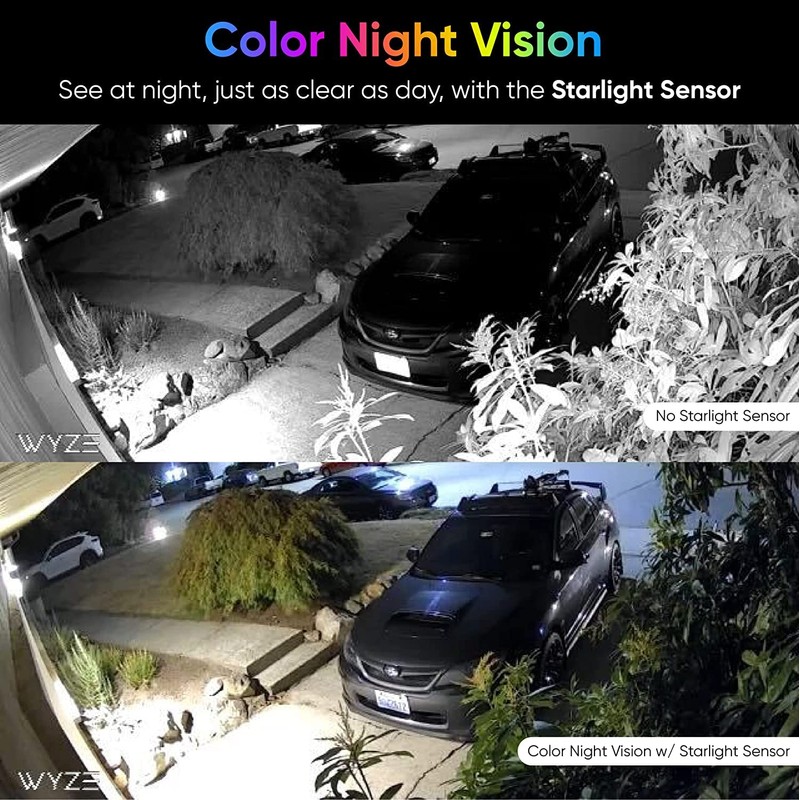 Wyze Cam v3 with Color Night Vision, Wired 1080p HD