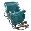 Baby Swing Seat with Rope and Mounting Rings (Turquoise)