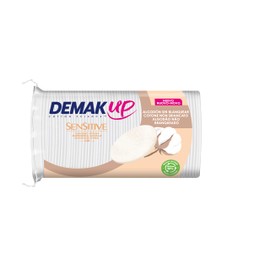 Demak UP Sensitive Set 48 Oval Cotton Pads for Make-Up Cotton – Lot de 4