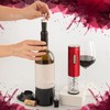 Moss & Stone Electric Wine Opener Set, Corkscrew Remover With