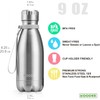 koodee 12 oz Water Bottle for Kids, Stainless Steel Double