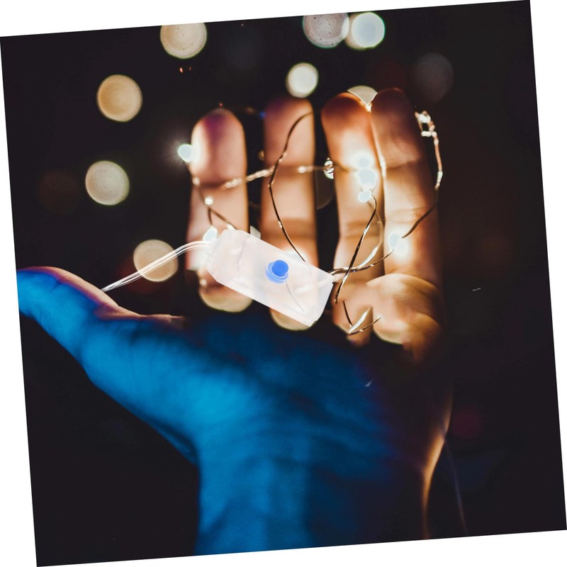 Sosoport 20pcs USB String Lights Shell Accessories Transparent Covers for