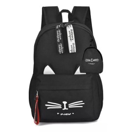 Mochila Kawaii De Gatito Para Mujeres Mochila De Moda