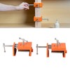 2pcs Cabinet Claw Professional Metal Cabinetry Clamp with Hex Wrench