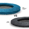 NEIKO 11258A 10 Pack Jumbo Zirconia Flap Discs 4-1/2 for