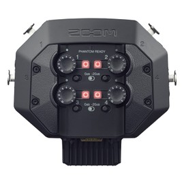 ZOOM EXH-8 External XLR Input Extension Capsule for Zoom H8 Black