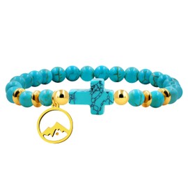 Uloveido - Pulsera de semilla de mostaza religiosa simple y generosa para cristianos, hecha a mano con piedra natural para hombres o mujeres, día de San Valentín, cumpleaños, regalo de Navidad Y2634,
