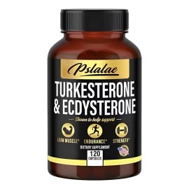 Suplementos Turkesterona Ecdysterona 1000mg 120 Capsula