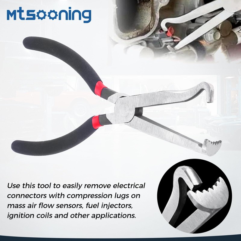 3Pcs Electrical Disconnect Pliers 37960, 60 Degree Electrical Connector Pliers
