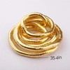 Infinite Loop Necklace Snake Necklace Bendable Adjustable Flexible Chain Jewelry