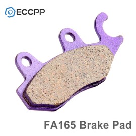 ECCPP FA165 Brake Pads Front Carbon Fiber Replacement Brake Pads Kits Fit for 2011 Can-Am Commander,2002-2009 E-TON Yukon II,1989-2012 Kawasaki,1998-2002 2009 Suzuki,2004-2012 Yamaha