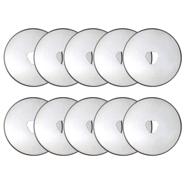 BUTOPU-45mm (10 Pieces) Rotary Cutter and Trimmer Filler Blade SKS-7