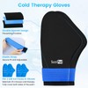 SuzziPad XL Cold Gloves for Chemotherapy, Cooling Socks, Hand and