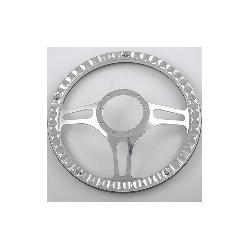 Flashpower 14'' Billet Half Wrap 9 Bolts Steering Wheel with