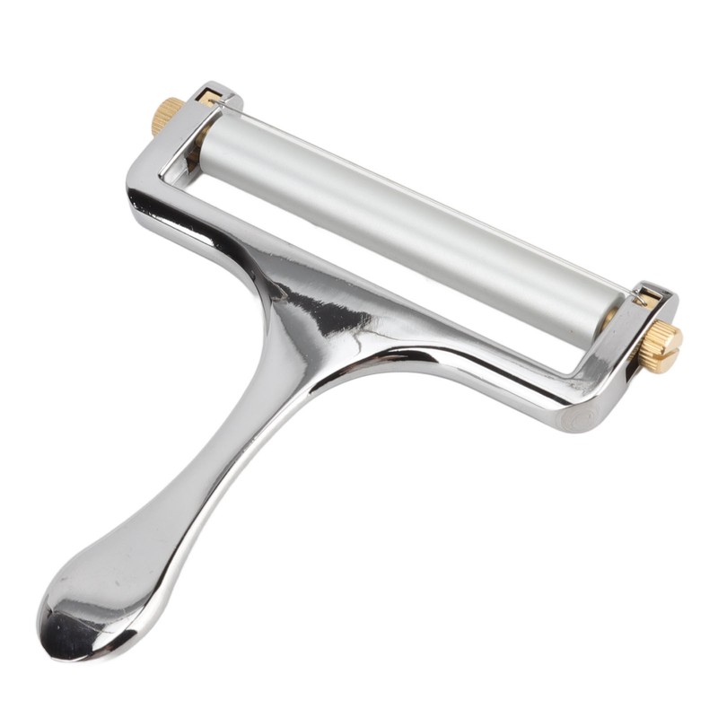 Stainless Steel Cheese Cutter Thickness Adjustable Ergonomic Handle Wire Cheese