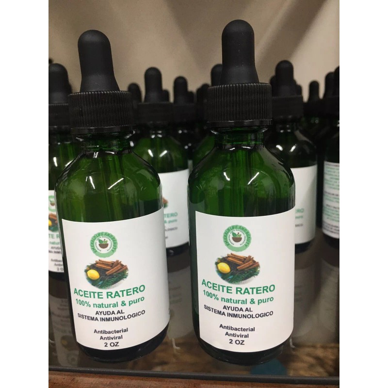 EMERALD LIFE AND BEAUTY Aceite Ratero Orgánico 1 Botella De