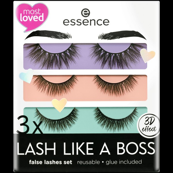 Essence 3x Lash Like A Boss False Lashes Set 01 My Most Loved lashes