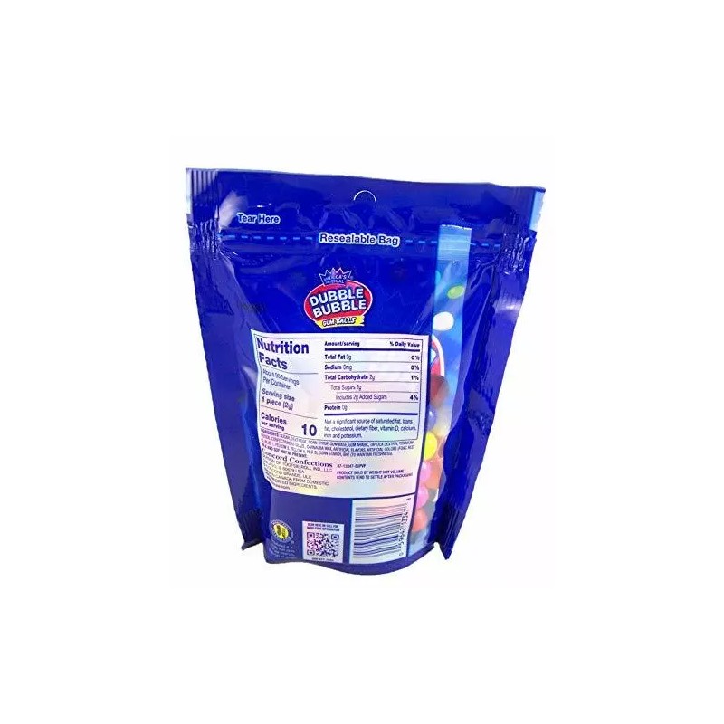Dubble Bubble Gum Balls Machine Size Refills, 7 Ounce