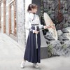 Lady Lazy Unisex Han Clothing Set, Kimono, Hakama, Kimono, Long,