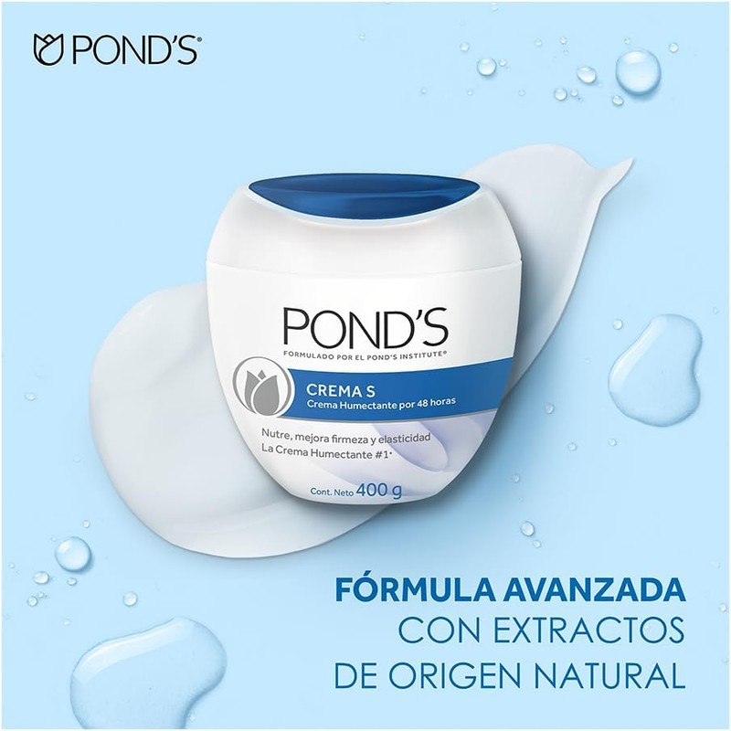 Crema Facial Pond's S Humectante Nutritiva 400g