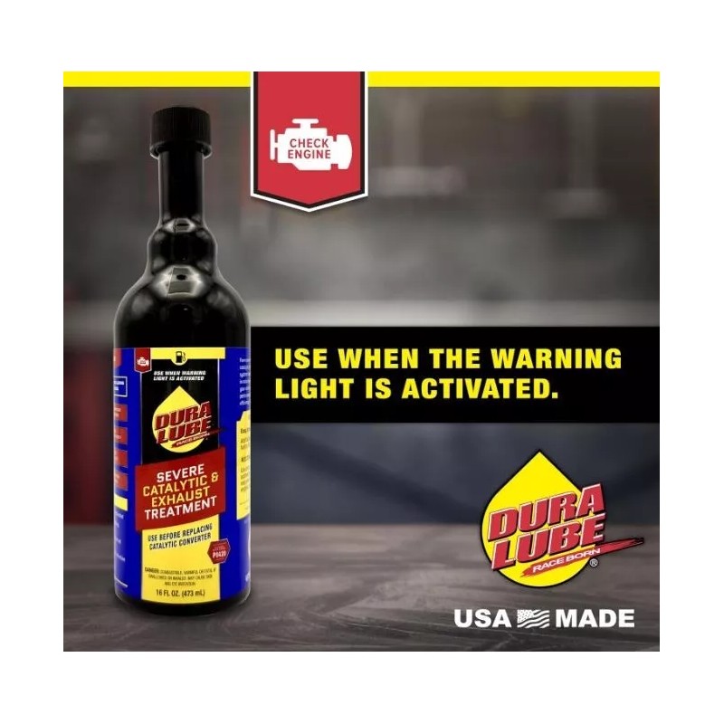 Dura Lube Catalytic Converter Cleaner, Exhaust Treatment Emissions Addititve, 16