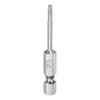 HARFINGTON T8 Security Torx Bit 1/4" Hex Shank 2" Long