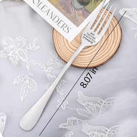 May The Fork Be with You Fork for Movie Fans Anniversary Birthday Gifts for Women Men Couples Gifts for Him and Her Inspirational Gifts for Women Coworkers Friends Forks Stainless Steel