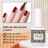 Kit Gel Base Y Top Coat Uv Para Uñas 15ml