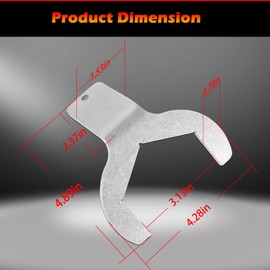Bonbo Interior Bulkhead Nut Metal Wrench Fits for Sand Filter, for Pentair/PacFab, for Triton II TR40 50 60 100 140, Replaces for OEM Part Number 151602, 44097, 788379668433