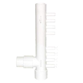Hot Tub Classic Parts Spa Manifold Air 8 Port 3/8 Inch Barb X 1 Inch Slip Compatible with Most Jacuzzi Spas 2540-090