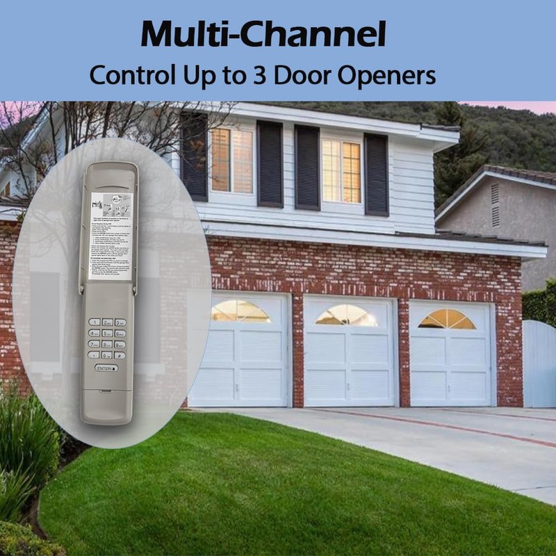 Universal Garage Door Opener Keypad for Chamberlain liftmaster Craftsman Opener