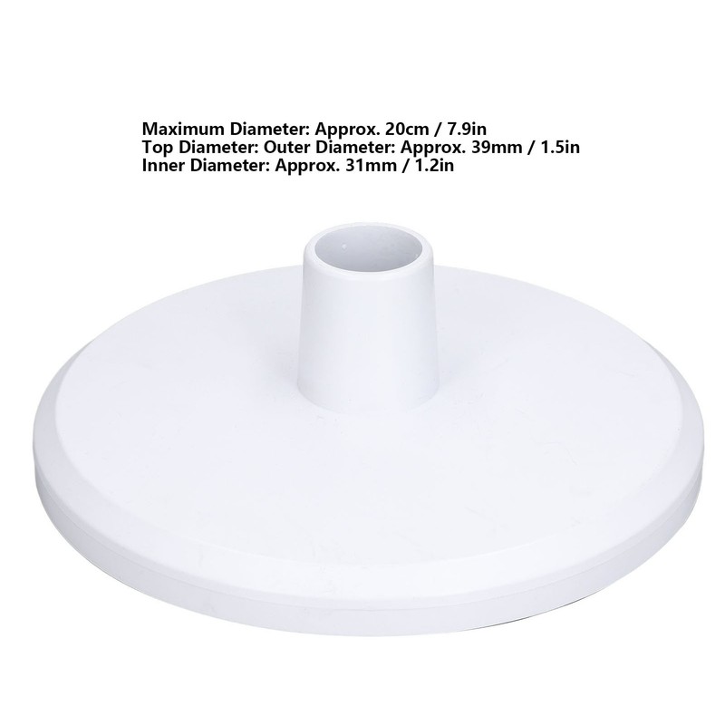 Pool Skimmer Adapter Plastic Sturdy Durable Easy Installation Reliable Practical